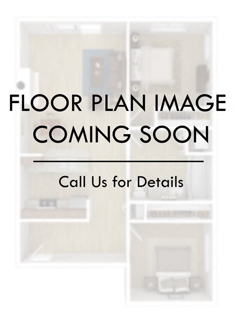 Floor plan for 3 beds, 2 baths, 1100 sqft
